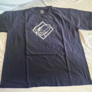 Men's Navy Graphic Crewneck T-Shirt